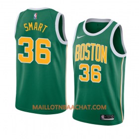 Maillot NBA Boston Celtics Marcus Smart 36 2018-19 Nike Vert Swingman - Homme